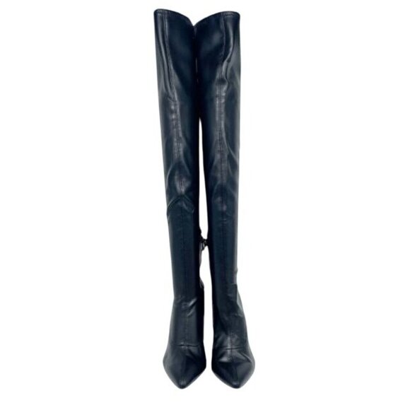 Open Edit Kami Black Over-The-Knee Boots Size 8.5M - Picture 3 of 8